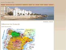 Tablet Screenshot of 3calas.info